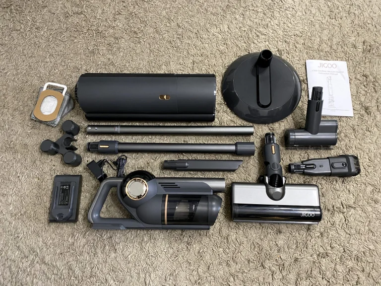 JIGOO V700 önürítős állóporszívó teszt 6