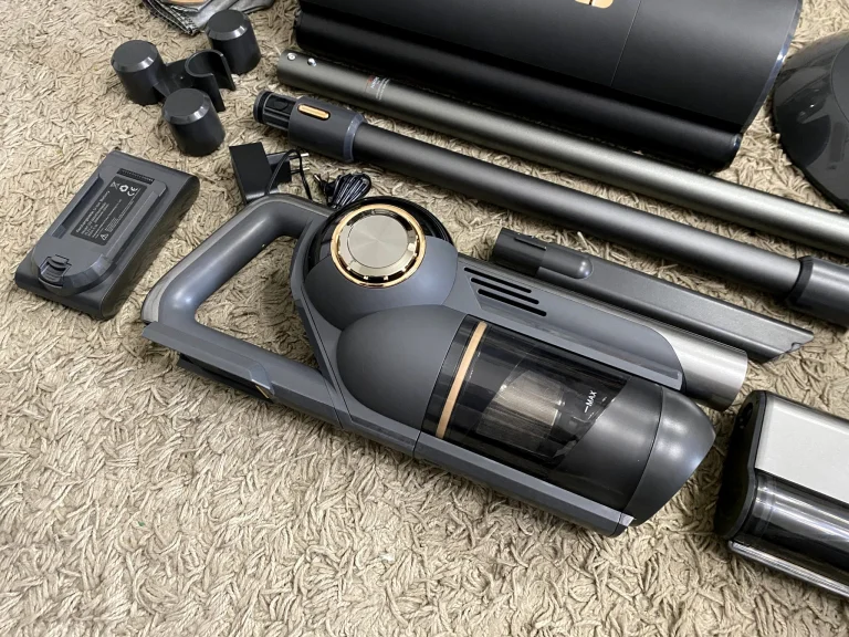 JIGOO V700 önürítős állóporszívó teszt 7