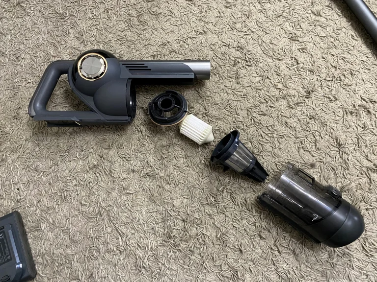 JIGOO V700 önürítős állóporszívó teszt 5