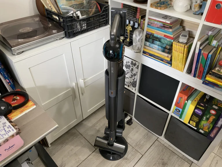 JIGOO V700 önürítős állóporszívó teszt 17