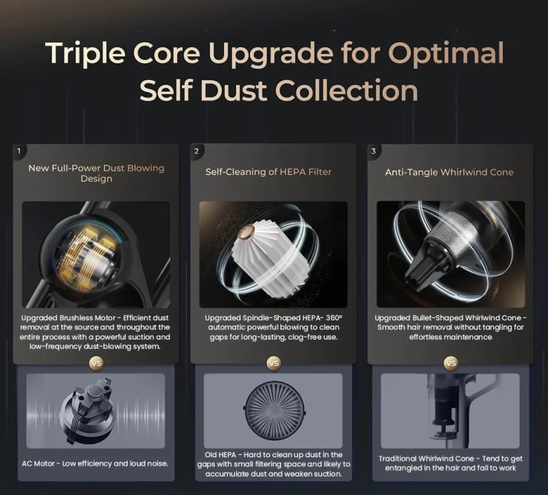 JIGOO V700 önürítős állóporszívó teszt 21