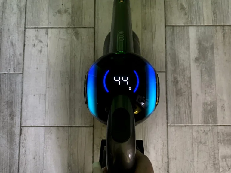 JIGOO V700 önürítős állóporszívó teszt 30