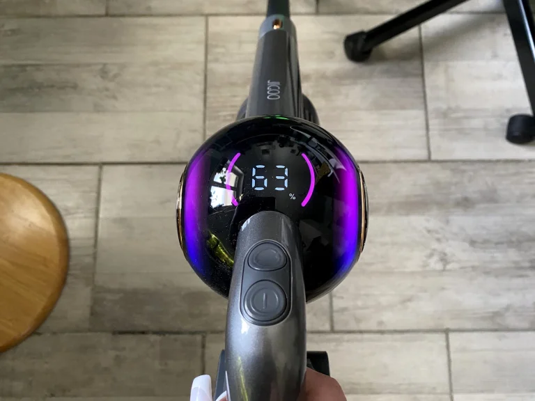 JIGOO V700 önürítős állóporszívó teszt 32