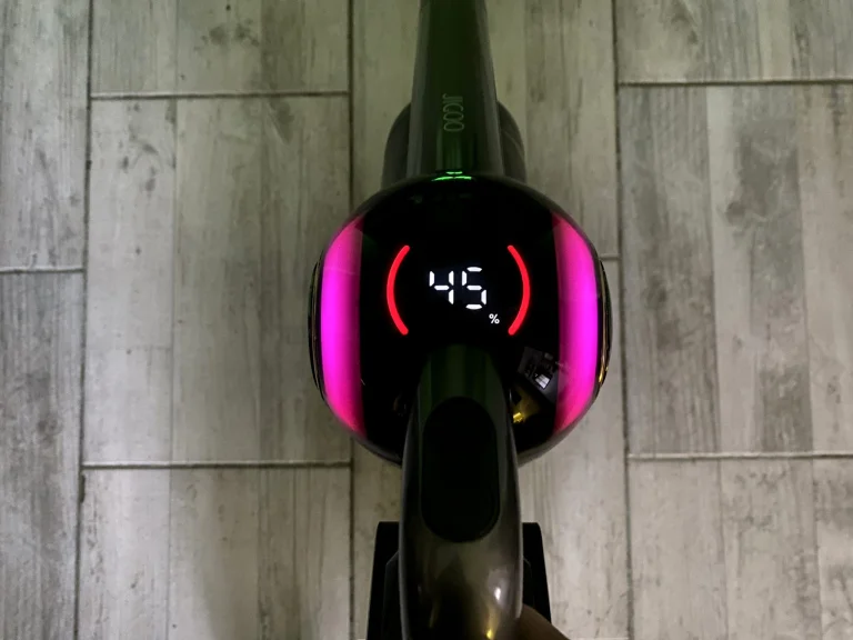 JIGOO V700 önürítős állóporszívó teszt 34