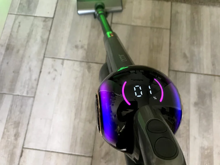 JIGOO V700 önürítős állóporszívó teszt 35