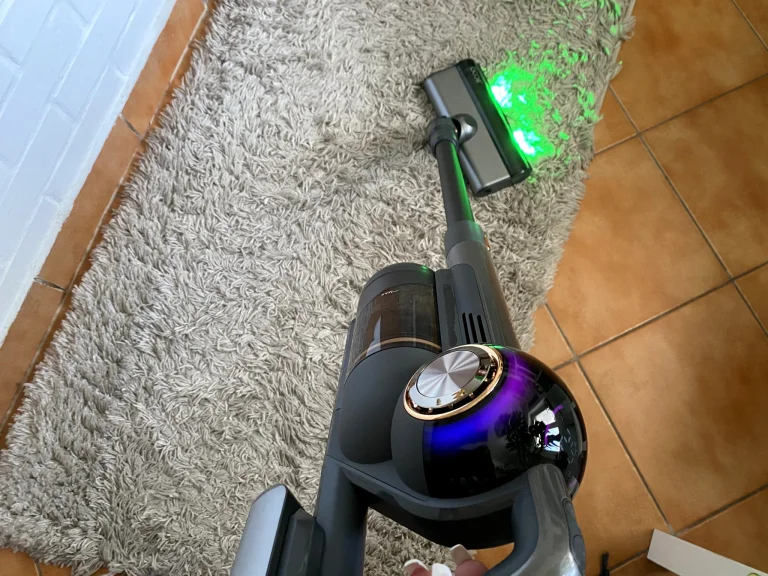 JIGOO V700 önürítős állóporszívó teszt 37