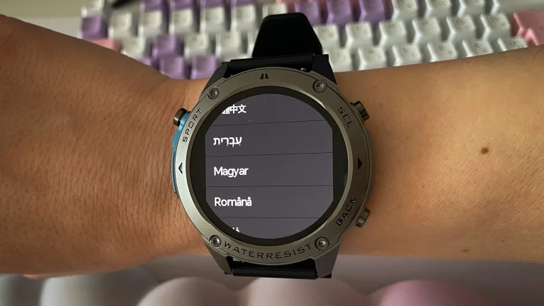 BlitzWolf Voyager1 okosóra teszt 36