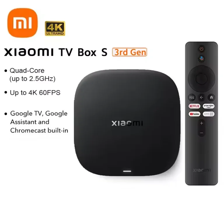 TV upgrade: Google TV és 4K – Xiaomi TV Box S 3rd Gen 2