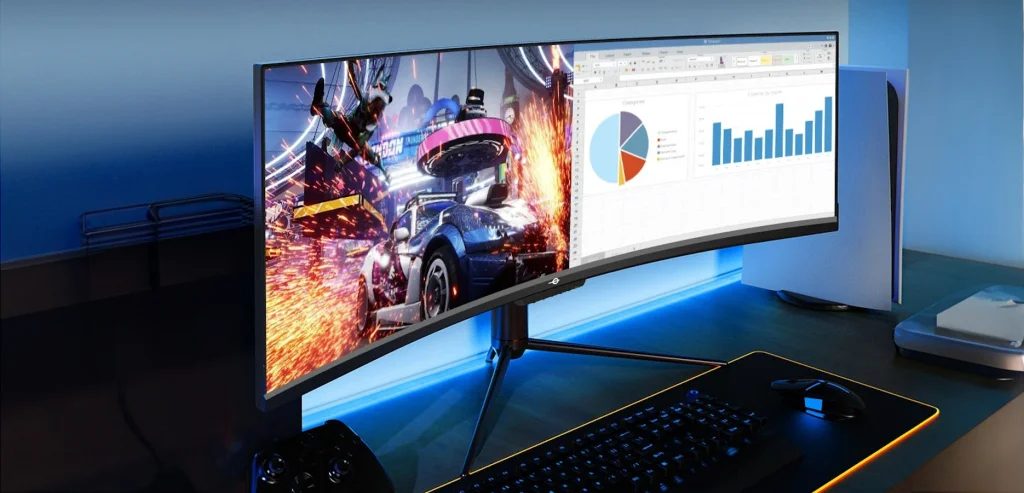 A gamer álommonitor: Titan Army C49SHC szuper akciós áron 1