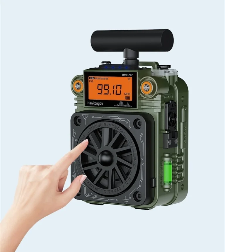 HanRongDa HRD-777 rádió, a bombasztikus zsebmédia 2