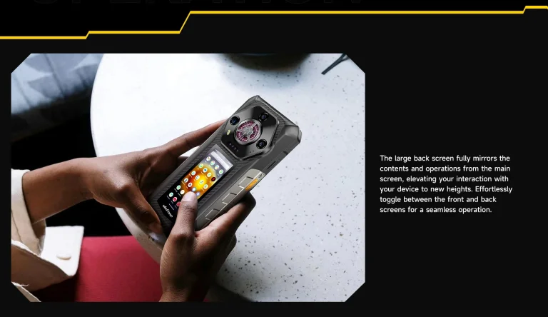 Ulefone Armor 30 Pro 5G – strapatelefon dupla kijelzővel 4