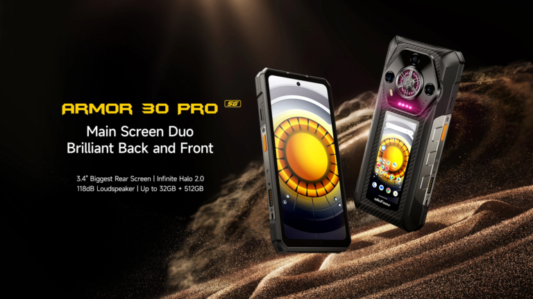 Ulefone Armor 30 Pro 5G – strapatelefon dupla kijelzővel 7