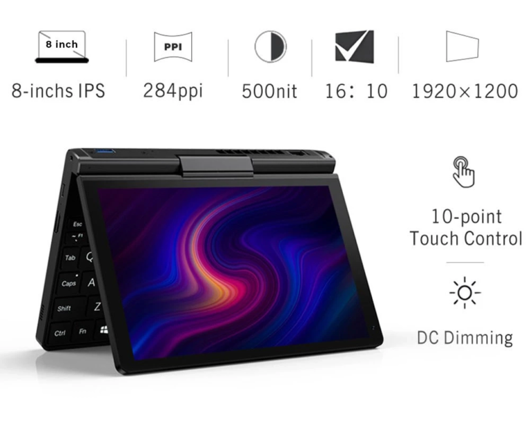 GPD Pocket 3 a professzionális zsebgép kiegészítőkkel 10
