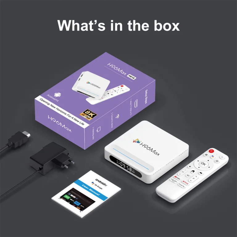 Okosítsd tévéd H96MAX H618 Plus TV Boxszal 8
