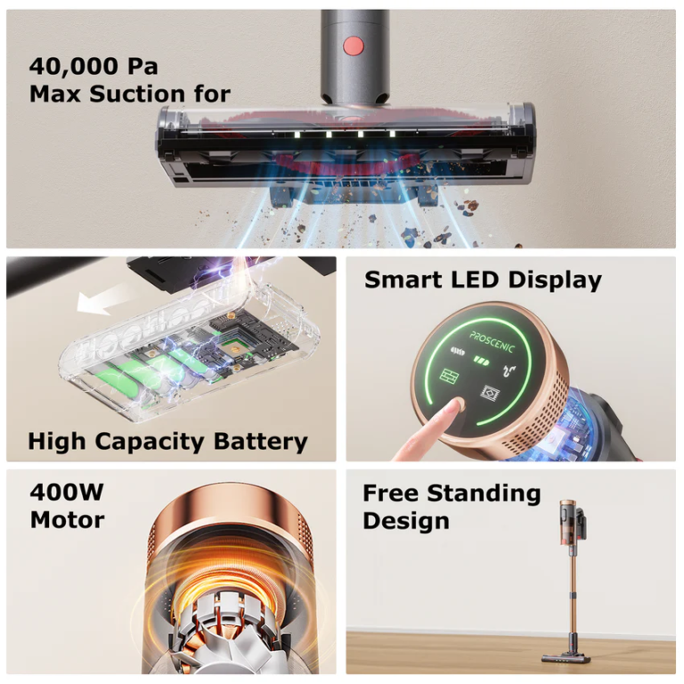 Proscenic P11 Ultra : la science-fiction rencontre le nettoyage 4