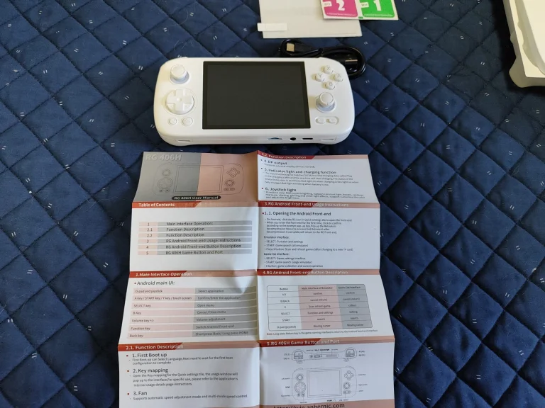 ANBERNIC RG 406H kézi játékkonzol teszt 5