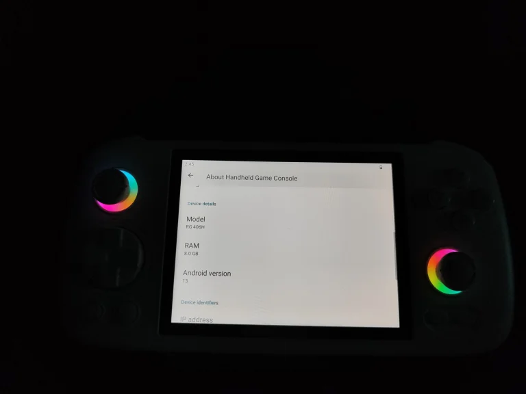 ANBERNIC RG 406H kézi játékkonzol teszt 74