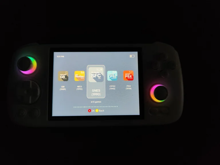 ANBERNIC RG 406H kézi játékkonzol teszt 27