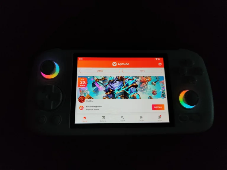 ANBERNIC RG 406H kézi játékkonzol teszt 29