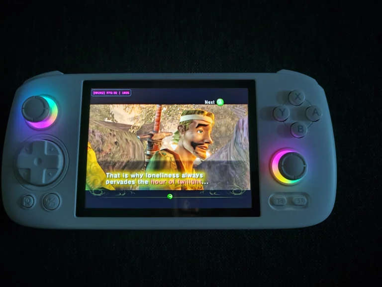 ANBERNIC RG 406H kézi játékkonzol teszt 42