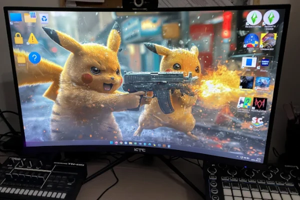 KTC H27S25E monitor a profiknak – Gyors reakció, éles kép 1