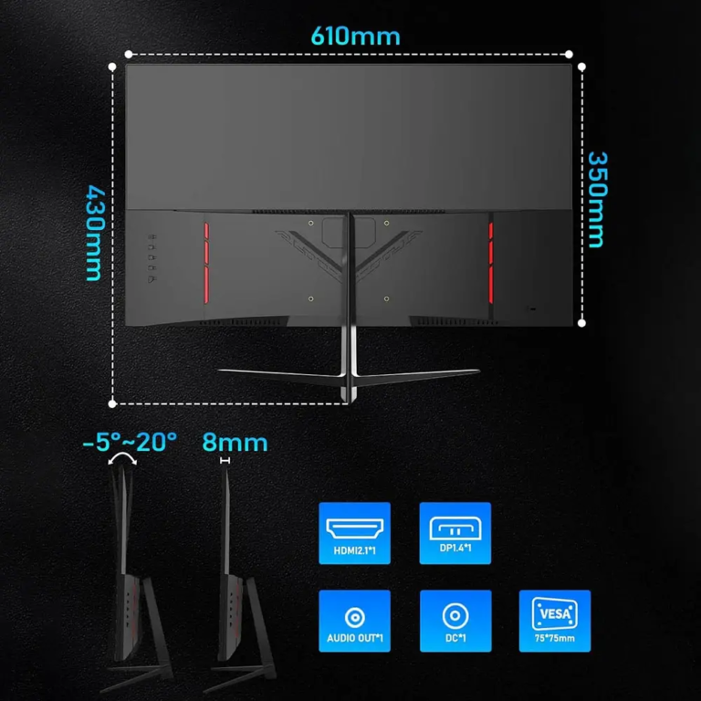 FYHXele FY24FHR gamer monitor: szemed se rebben! 6