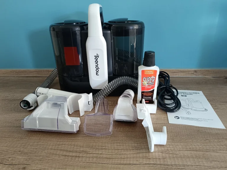 Teendow C5 kárpittisztító teszt 3