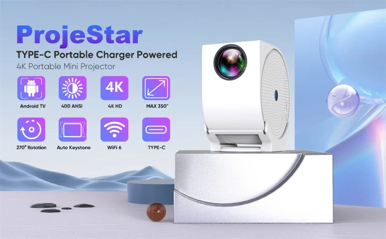 ProjeStar Snails projektor, azaz nagy kép a kis csigától 4