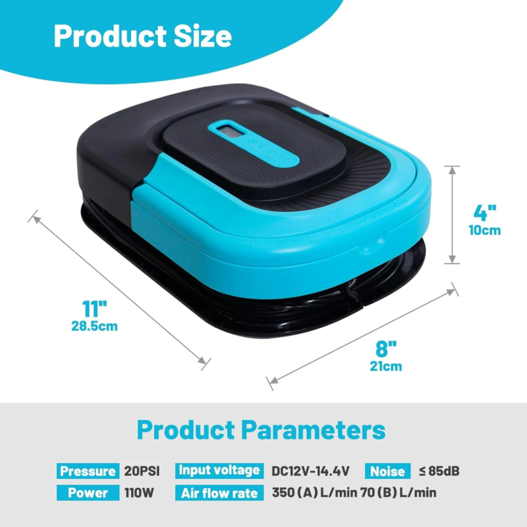 Strandkészlet profiknak: SUP deszka és elektromos pumpa 23