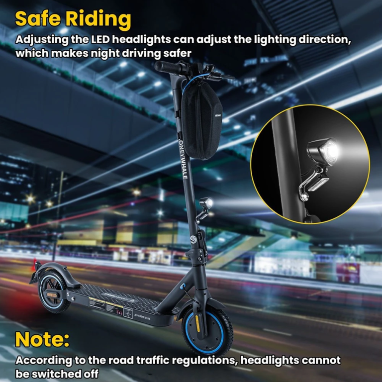 HONEYWHALE E9 elektromos roller: városra hangolva 6