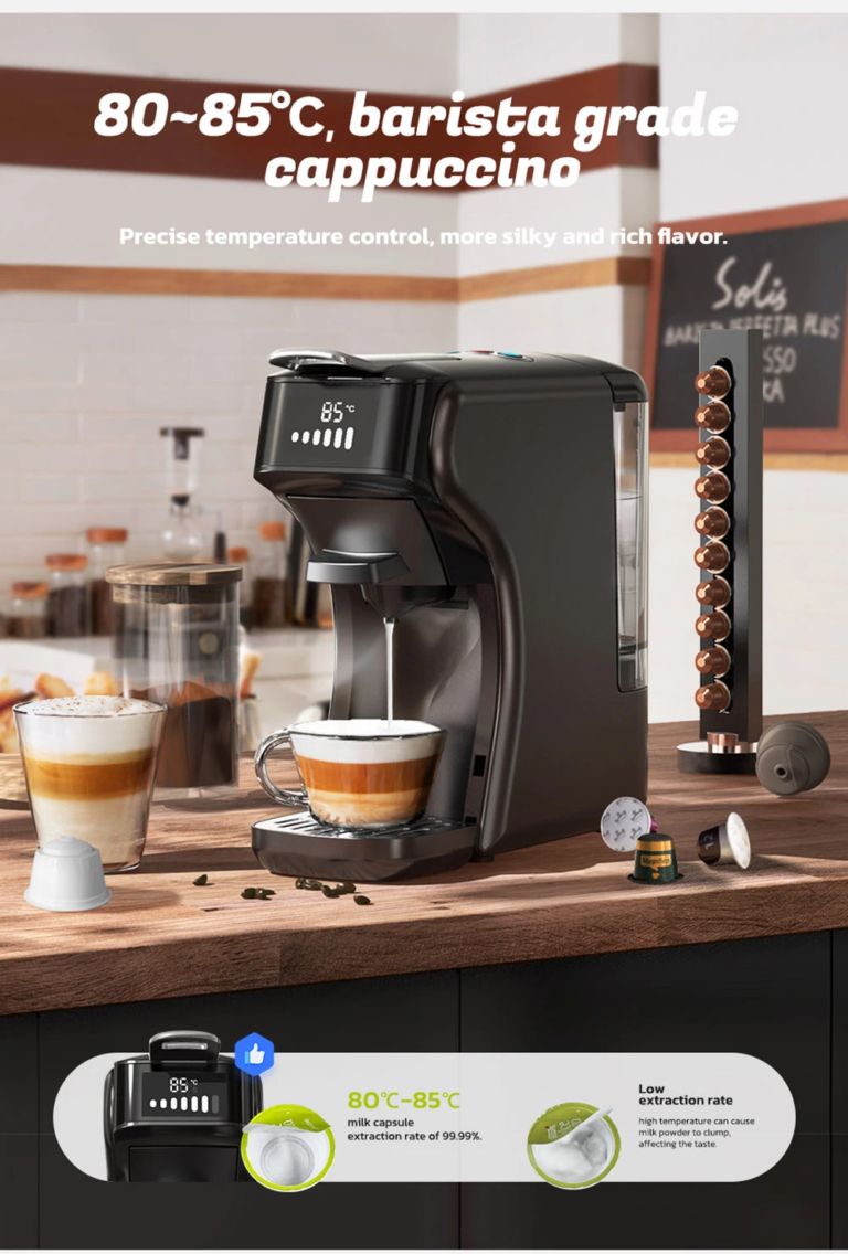 HiBREW H1B: Dolce Gusto? Nespresso? Ennek a gépnek mind jó 12