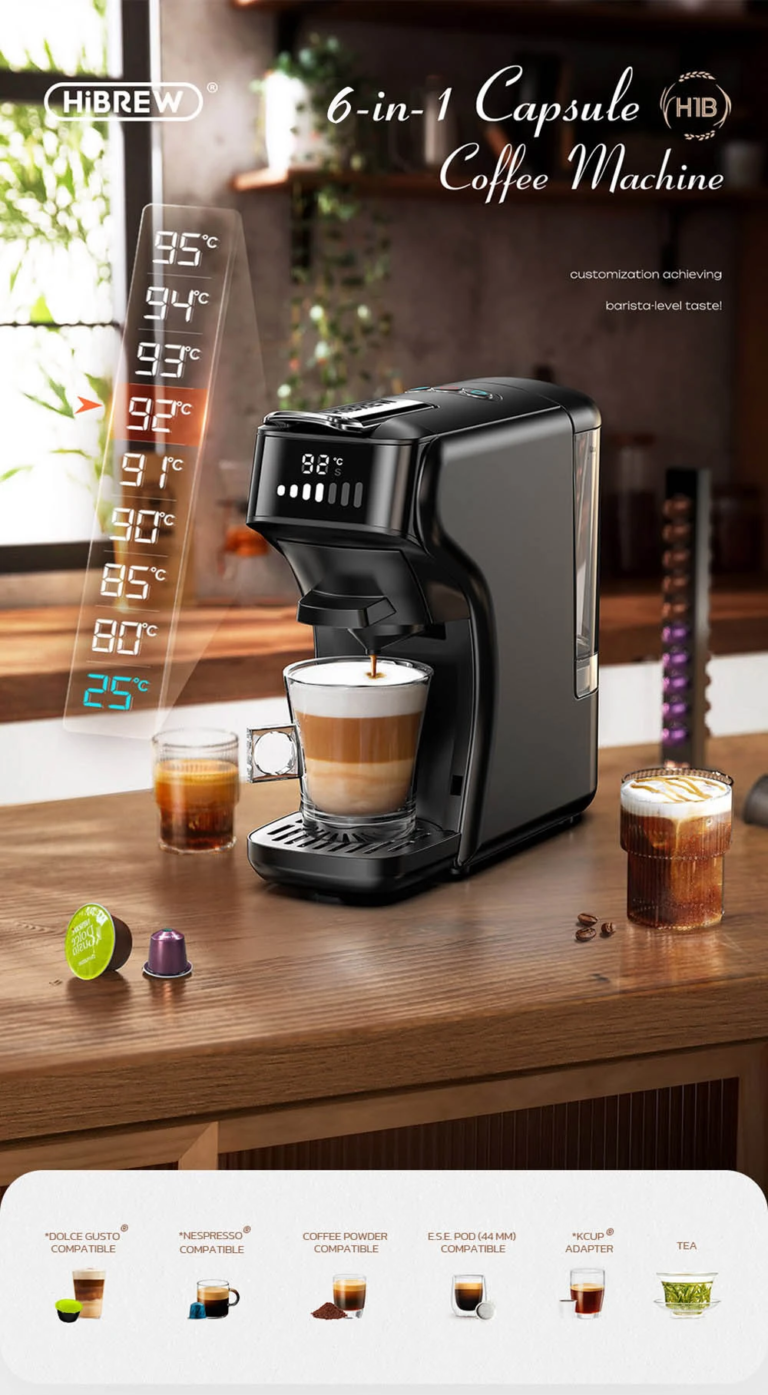 HiBREW H1B: Dolce Gusto? Nespresso? Ennek a gépnek mind jó 15