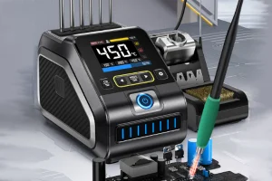 FNIRSI DWS-200 – Forrasztás felsőfokon, 200 W-tal