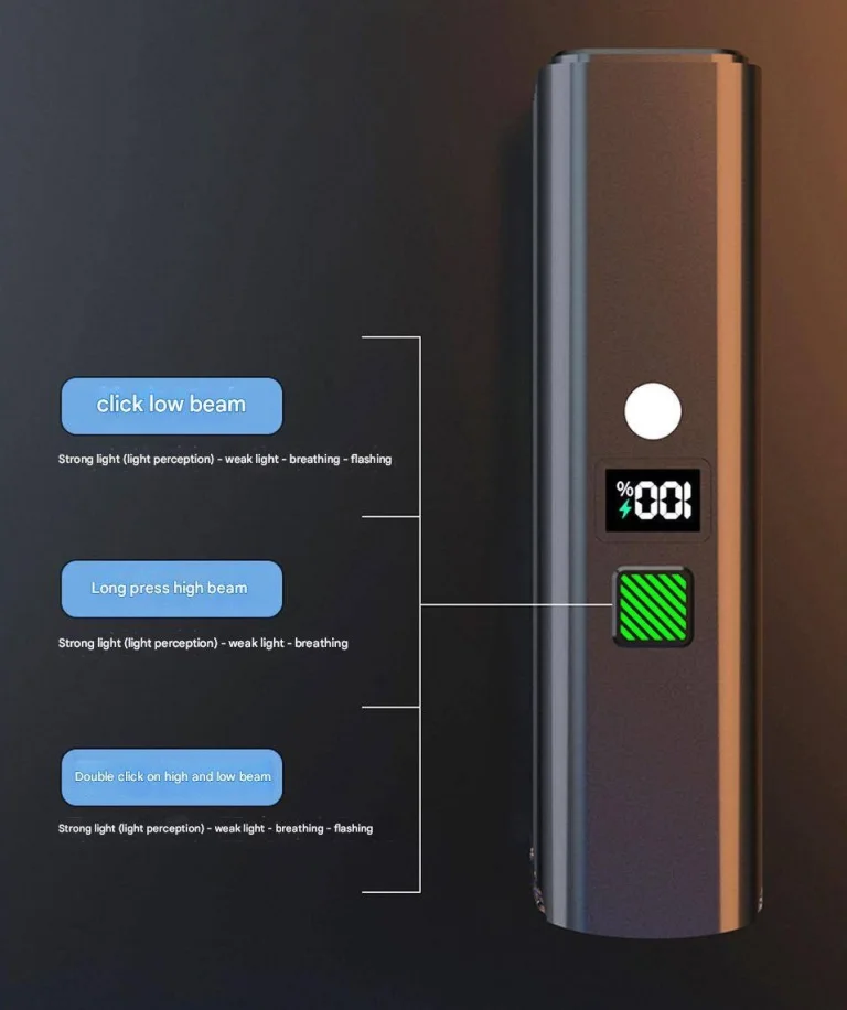 A CAVALRY biciklilámpa fényt hoz az éjszakába 5
