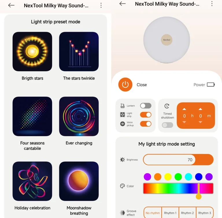 Prueba 12 de la mini lámpara de camping Nextool GC6S