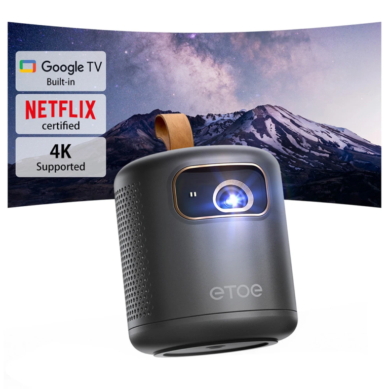 Otthoni mozi kompakt csomagban: ETOE Dolphin projektor 4