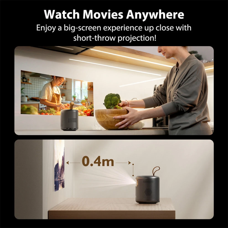 Otthoni mozi kompakt csomagban: ETOE Dolphin projektor 5