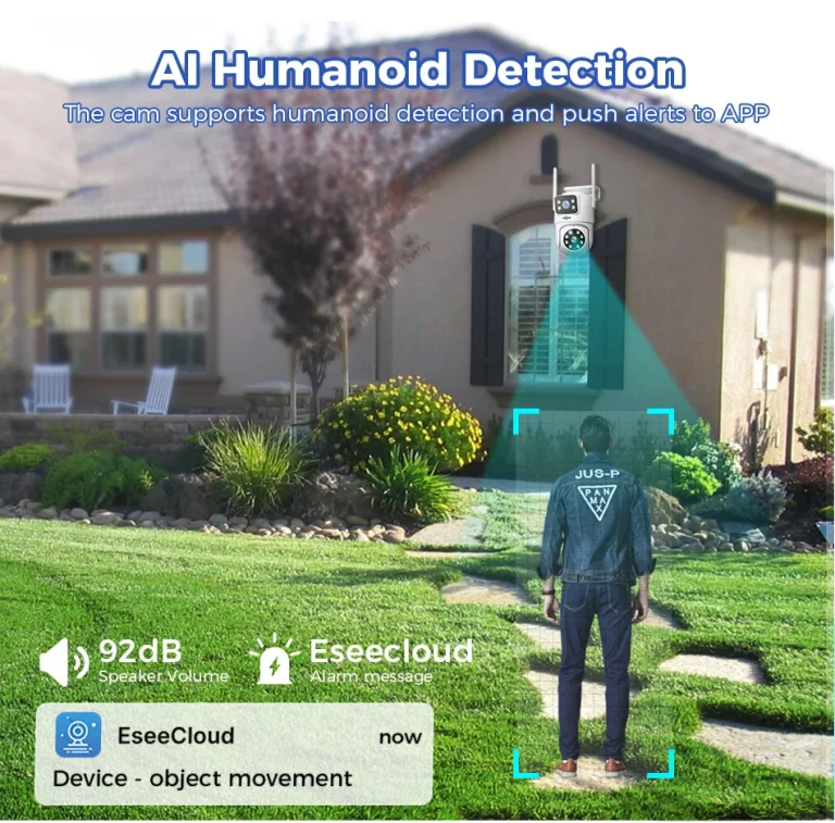 Hiseeu WK-4HS03: a kétlencsés biztonság éjjel-nappal 8