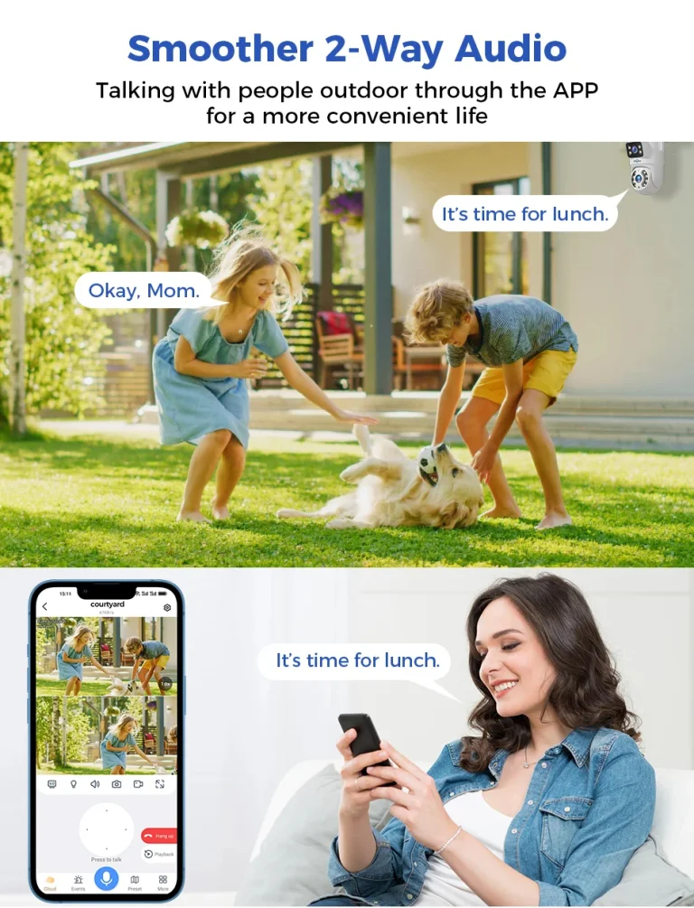 Hiseeu WK-4HS03: a kétlencsés biztonság éjjel-nappal 9