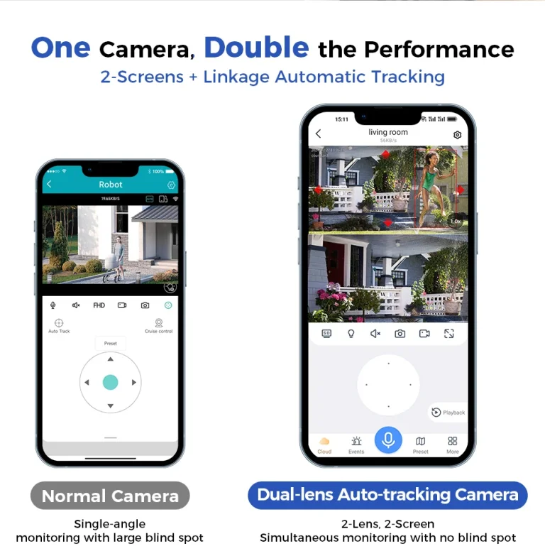 Hiseeu WK-4HS03: a kétlencsés biztonság éjjel-nappal 11