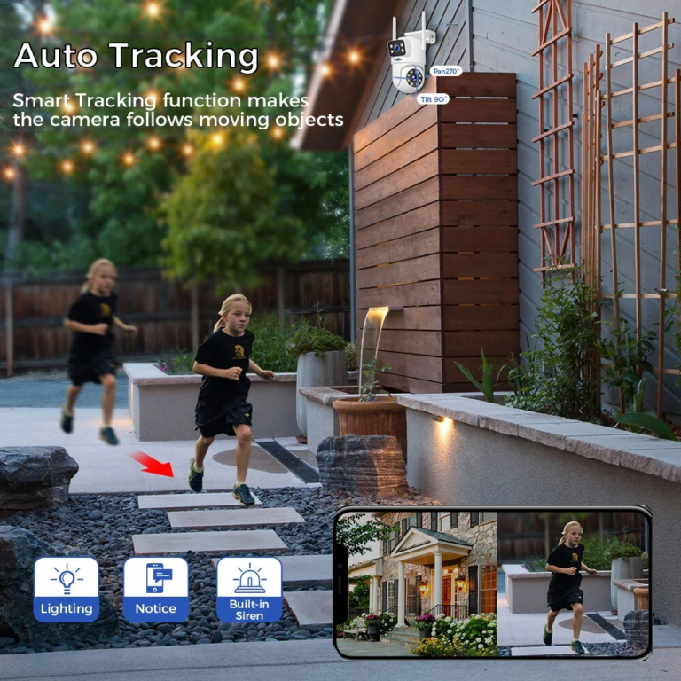 Hiseeu WK-4HS03: a kétlencsés biztonság éjjel-nappal 14