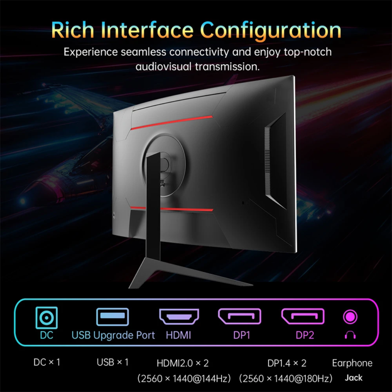 A KTC H32S17 ívelt monitor egy igazi 180 Hz-es élménybomba 8