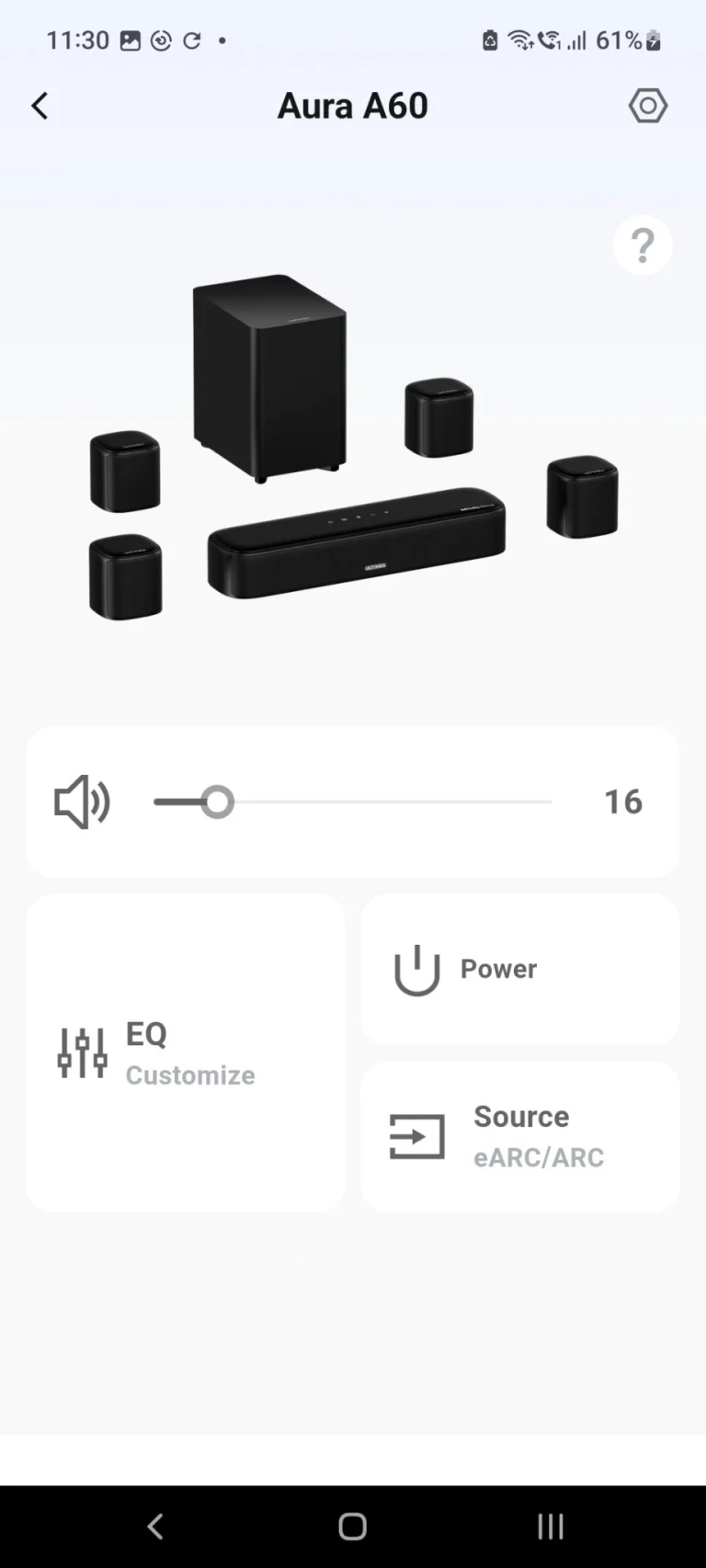 Ultimea Aura A60 soundbar teszt 25