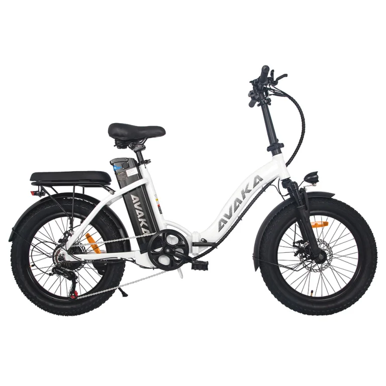 AVAKA BZ20 PLUS e-bike: siess, mert más gurul el vele 5