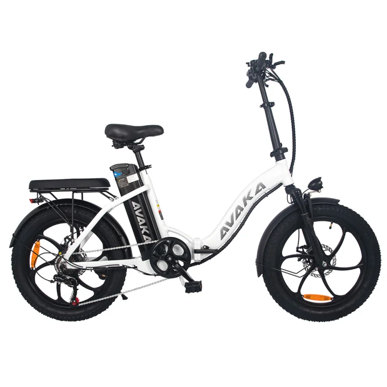 AVAKA BZ20 PLUS e-bike: siess, mert más gurul el vele 4