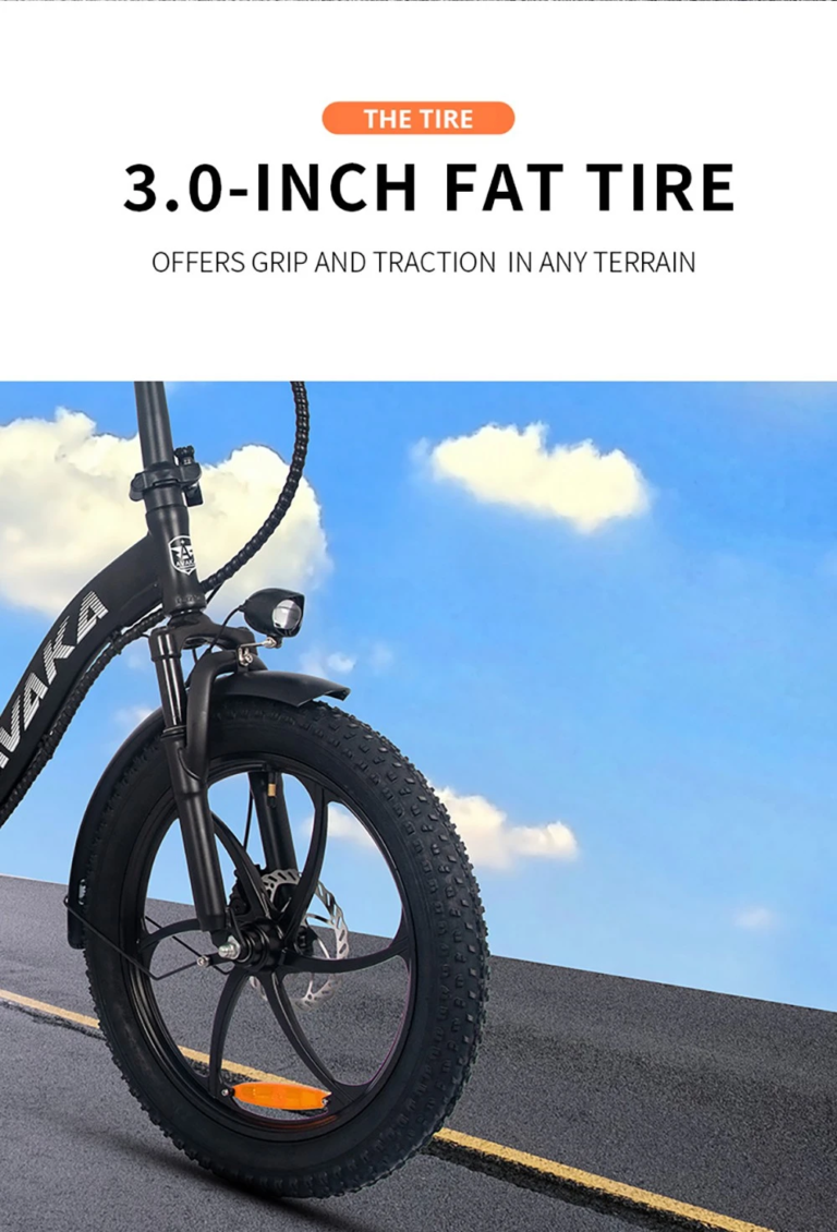 AVAKA BZ20 PLUS e-bike: siess, mert más gurul el vele 14