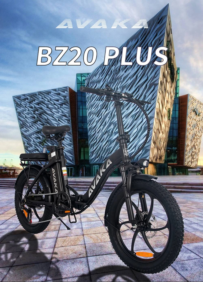 AVAKA BZ20 PLUS e-bike: siess, mert más gurul el vele 7