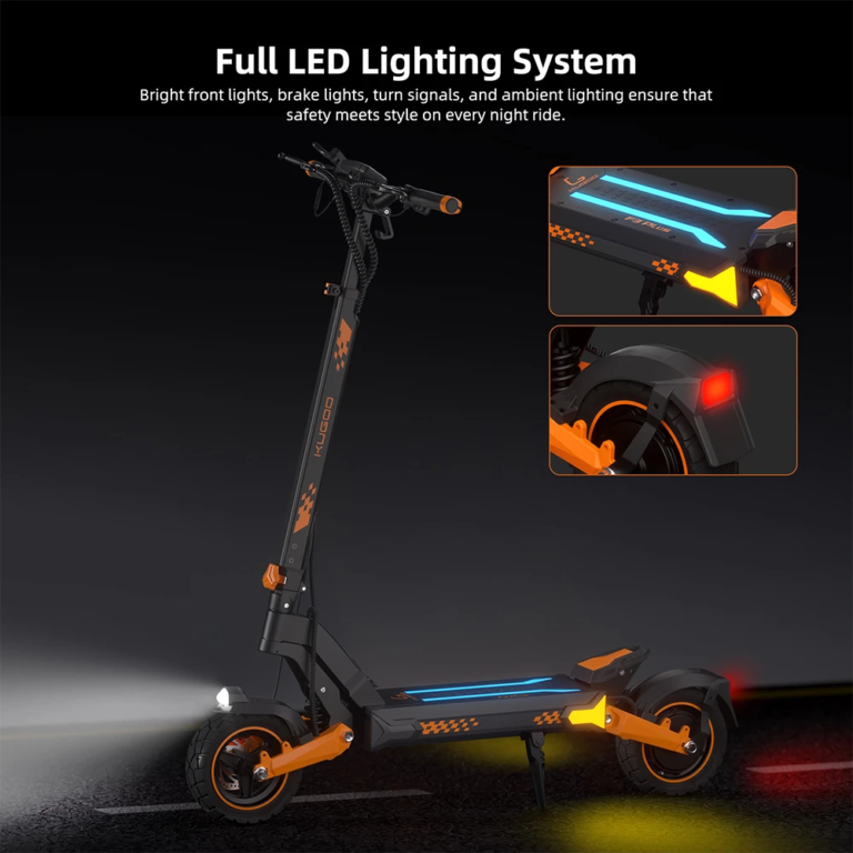 Fene se gyalogol, ha itt a KUGOO F3 Plus elektromos roller 5