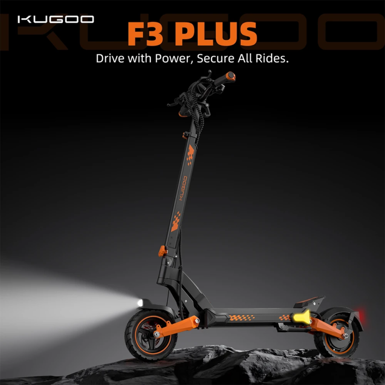 Fene se gyalogol, ha itt a KUGOO F3 Plus elektromos roller 3
