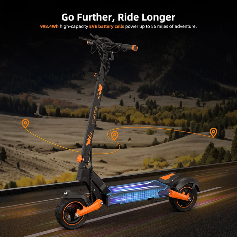 Fene se gyalogol, ha itt a KUGOO F3 Plus elektromos roller 8